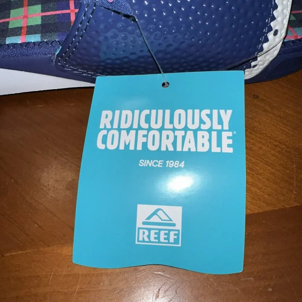 Reef Mulligan Slides Scottish Waters 2 Men's Size 11 New Limited Drop